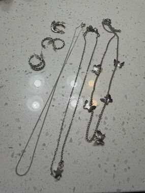 Silver Jewelry Bundle